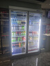 冰斯曼（BSM）美宜佳冰柜超市飲料柜士多店鮮奶分體機冷藏柜便利店風(fēng)冷立式冷飲陳列柜外掛機展示柜商用 【美宜佳同款】?jì)砷T(mén)1400*740*2100 曬單實(shí)拍圖
