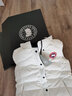 加拿大鵝（Canada Goose）Freestyle 女士羽絨馬甲輕薄羽絨服外套大鵝馬甲 2836L 433 北辰白 M 曬單實(shí)拍圖