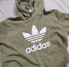 阿迪達(dá)斯 （adidas）三葉草男裝衛(wèi)衣夏季新款運(yùn)動(dòng)健身訓(xùn)練連帽時(shí)尚舒適透氣套頭衫 HE4952 綠色連帽 M -50 曬單實(shí)拍圖