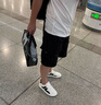 薩拉維夫小白鞋男年夏季新款布鞋一腳蹬寬松休閑運(yùn)動(dòng)鞋百搭鞋子男潮鞋 白黑色 38 運(yùn)動(dòng)鞋39拍38 曬單實(shí)拍圖