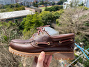 添柏嵐（Timberland）官方男鞋經(jīng)典船鞋牛皮手工縫制樂(lè )福鞋偏大|30003 30003W/棕色/寬版 偏大：正常腳型推薦小半碼 42 曬單實(shí)拍圖