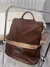 袋鼠（KANGAROO）防盜雙肩包女2025七夕時(shí)尚大容量防水牛津布女士揹包輕便旅行包包 咖啡 曬單實(shí)拍圖