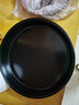 飛之廚 簡(jiǎn)約加厚加深8寸10寸12寸碳鋼披薩盤(pán)深pizza烤盤(pán)室內家居廚房烘 10英寸深盤(pán)-耐高溫180度 曬單實(shí)拍圖