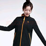 駱駝（CAMEL）立領(lǐng)抓絨衣女休閑運動(dòng)加厚保暖外套 Y23CY0L5017 幻影黑 S 曬單實(shí)拍圖