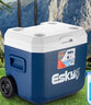 愛斯基（ESKY）戶外保溫箱大容量冷藏車載家用食品保冷箱帶拉桿滾輪超大容量冰桶 HPE-52L (含350ml冰磚*2+冰袋*10 曬單實(shí)拍圖