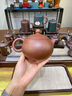 璽翰雅（ROYHOYE）宜興紫砂壺名家純全手工西施壺家用紫砂茶具原礦大紅袍朱泥泡茶壺 原礦大紅袍（國工蔣靜明作品） 曬單實(shí)拍圖