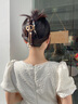 卡瑪倫（KAMALUN）發(fā)夾后腦勺優(yōu)雅氣質(zhì)花朵抓夾盤發(fā)鯊魚夾高端發(fā)卡女成人小眾發(fā)飾 鈴蘭花抓夾+禮盒（不刻字） 曬單實拍圖