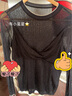PORTS寶姿商場(chǎng)同款女裝春季簡(jiǎn)約純色亮絲長(cháng)袖針織毛衣 星際藍 L 曬單實(shí)拍圖