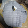 皮爾卡丹2023新款男士羽絨服輕薄款大碼冬季羽絨服大口袋立領(lǐng) 灰色 標(biāo)準(zhǔn) 2XL 110斤-130斤 曬單實拍圖