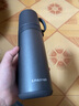 凌豐（LINKFAIR）保溫杯男女旋蓋保冷隨身水杯便攜真空不銹鋼學生泡茶杯子保溫 420ml天際灰 曬單實拍圖