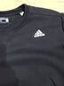 阿迪達斯（adidas）加絨衛衣男 2026春季新款運動(dòng)服加厚保暖上衣透氣休閑黑色套頭衫 黑色加絨款 2XL 曬單實(shí)拍圖