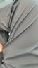 啄木鸟（TUCANO）休闲裤男四季款潮流宽松直筒裤男士时尚舒适运动长裤子 灰色 XL 实拍图