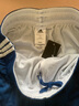 阿迪達斯adidas無袖籃球服單件學生男款籃球背心 團隊DIY定制可印字印號 藍白雙面短褲BK0054  M(175/96A) 曬單實拍圖