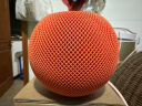 Apple/苹果 HomePod mini 智能音响/音箱  蓝牙音响/音箱 智能家居 橙色 适用iPhone/iPad 实拍图