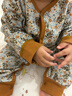 Shining Moment嬰兒衣服春季新生兒衣服薄長(zhǎng)袖連體衣男女寶寶純棉春秋爬服美拉德 米蘭秋日 80cm 曬單實(shí)拍圖