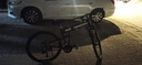 飛鴿（FG FLYING PIGEON）鋁合金折疊山地自行車(chē)成人男女大中小學(xué)生車(chē)城市越野通勤單車(chē) 悍馬-27速-折疊鋁架-騎士黑 26寸適合160-180cm 曬單實(shí)拍圖