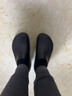 Shoes For Crews防水防滑鞋 男女廚師鞋 醫(yī)護(hù)鞋 護(hù)士鞋 餐廳耐磨工作鞋 61582 黑色 43 (280mm) 曬單實(shí)拍圖