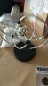 鸣欧（MINGOU） 塑料材质办公桌书桌工艺品装地球电磁永动仪摇摆器磁性电动旋转牛顿摆件USB永动机 银色USB款 实拍图