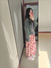 GOCHIEI2025秋毛邊寬松牛仔短外套女百搭牛仔衣港風(fēng)外套上衣 藍(lán)色 M 100-120斤 曬單實(shí)拍圖