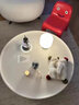 諾克月泉臺(tái)燈奶油歐美充電式床頭裝飾桌燈浪漫氛圍燈禮物夜燈 沙漠黃 曬單實(shí)拍圖