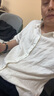 構(gòu)致（GLOY&ZENITH）100%亞麻襯衫男士短袖休閑襯衣男透氣寬松商務(wù)簡(jiǎn)約百搭麻料上衣 白色 L （120-135斤） 曬單實(shí)拍圖