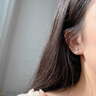 Holycat懷里貓925銀郁金香耳釘女百搭耳環(huán)女2025新款耳飾生日七夕禮物送女友 白瑪瑙郁金香耳釘【一對】 曬單實(shí)拍圖
