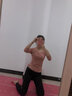 斯泊恩瑜伽服女套裝夏季薄款透氣運動(dòng)套裝顯瘦修身專(zhuān)業(yè)初學(xué)者跑步健身服 嫩綠上衣（帶胸墊）+塑腿長(cháng)褲 L（100-120斤） 曬單實(shí)拍圖