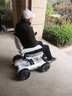 BURIRY高端智能電動(dòng)折疊式輕便輪椅老人殘疾人代步SOS功能 【標準款】電動(dòng)折疊-15A鋰電(白色) 曬單實(shí)拍圖