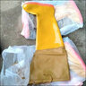 米杰佩(MIJIEPEI)加厚連體雨鞋四季半身防水捕魚(yú)趕海水靴插秧鞋防滑雨靴水鞋80公分 1（年年有魚(yú)款） 41 曬單實(shí)拍圖