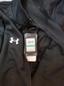 安德瑪（UNDERARMOUR）外套男士 25秋季新款薄款運動(dòng)服裝休閑上衣立領(lǐng)防風(fēng)衣透氣夾克男 行政夾克-建議拍大一碼-梭織快干-黑色-曬圖返10 3XL 190 曬單實(shí)拍圖
