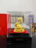 帝鴻唐招財絨沙金蛇擺件工藝品蛇年生肖吉祥物公司新年會(huì )送領(lǐng)導客戶(hù)禮品 富貴吉祥小號 升級精工 曬單實(shí)拍圖