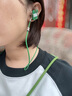 BUTTONS drip 綠色 入耳式無線藍(lán)牙高端磁吸掛脖式耳機(jī)運動配飾耳機(jī)頸掛 黑眼豆豆高端時尚潮流耳機(jī) 禮物 曬單實拍圖