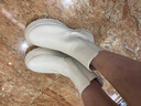 思加圖冬季新款海豚甜心煙筒靴切爾西靴中靴厚底女靴EAH02DZ4 魚(yú)肚白 36 曬單實(shí)拍圖