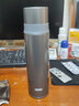 膳魔師（THERMOS）保溫杯316不銹鋼高檔水杯時尚便攜式子彈頭男女式杯子FFM-520/370 太空灰 520ml 曬單實拍圖