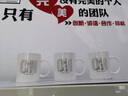 瀚祥影印 影印定做杯子可印照片定制logo馬克杯畢業(yè)合影禮品杯骨瓷杯子刻字圖案 骨瓷純白圓把杯勺+竹蓋 曬單實拍圖