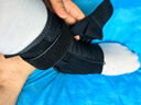 GALVARAN護踝防崴腳扭傷固定支具韌帶損傷恢復運動(dòng)跑步腳腕套籃球護具 加長(cháng)固定支具【左腳】黑色 M【適合鞋碼35-39碼】 曬單實(shí)拍圖