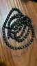 今夕印度陰沉老山檀手串108顆邁索爾正區檀香木佛念珠文玩手鏈男女 老山檀 陰沉 8mm 曬單實(shí)拍圖