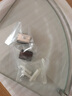 格拉菲亞鋼化玻璃三角架浴室置物架304不銹鋼轉(zhuǎn)角架衛(wèi)生間角籃掛件壁掛式 單層 鋼化玻璃 曬單實拍圖