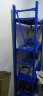 施尔福 货架仓储家用置物架轻型仓库库房展示架金属层架中型货物架子 蓝色-四层-主架 轻型货架 长120* 宽40* 高200cm 实拍图