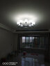 雷士（NVC）輕奢水晶吊燈客廳大燈LED餐廳燈經(jīng)典歐美臥室燈燈飾全屋燈具套餐 【3室2廳】防塵10頭+餐吊+臥室*3 曬單實拍圖