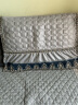 菲梵阁 沙发垫套装防滑布艺定制实木组合皮沙发套罩巾全包四季通用坐垫 梦娜斯-灰色 70×70+20cm花边一片 实拍图