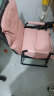 舒客艺家  电脑椅懒人沙发椅家用椅子舒适可调办公椅小户型可躺靠背椅沙发 粉色双层加厚+抱枕单椅 实拍图