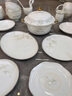 以辰 景德鎮(zhèn)碗碟套裝家用輕奢陶瓷碗盤(pán)餐具簡(jiǎn)約骨碟骨瓷碗筷組合喬遷 桂馥蘭香62件豪華配富貴煲 曬單實(shí)拍圖