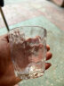 乐唯诗（NERVISHI）玻璃杯高颜值水杯透明玻璃牛奶杯带把ins风奶茶杯早餐杯茶杯 兰特杯裸杯- 440ml 2只 实拍图