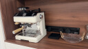 小熊（Bear）咖啡机 意式半自动家用咖啡机 研磨一体机 现磨咖啡豆手动奶泡 KFJ-E28A5 实拍图