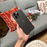 EAGLLO適用蘋果15promax手機殼超薄磨砂鏡頭全包防摔透明磁吸充電iphone15硅膠軟殼高端簡約保護套新款 【磨砂黑】像紙一樣薄丨不沾指紋丨還原裸機 蘋果15ProMax 曬單實拍圖