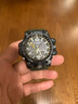 卡西歐（CASIO）G-SHOCK大泥王三重感應六局太陽(yáng)能男表戶(hù)外運動(dòng)GWG-1000 GWG-B1000-3APR 曬單實(shí)拍圖