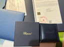 蕭邦（Chopard）明星同款小冰塊18K金窄版單鉆情侶戒指結(jié)婚女士七夕禮物官方正品 18K白金窄版單鉆 54 曬單實拍圖