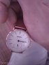 歐利時(shí)（OLEVS）手表送禮女神表潮流女士手表簡(jiǎn)約氣質(zhì)網(wǎng)帶石英手表 女防水超薄女 網(wǎng)帶玫殼白面女+手環(huán) 曬單實(shí)拍圖