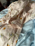 爱宝适月子服夏款纯棉纱布孕妇装产妇喂奶衣哺乳睡衣家居服M码 柠檬M347 实拍图